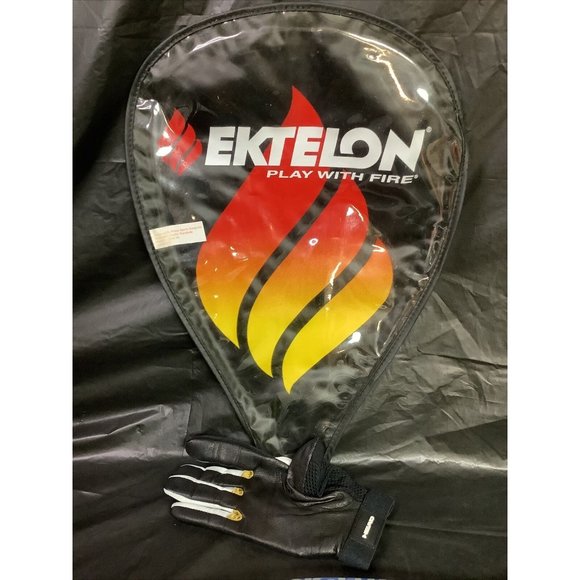 Ektelon Invader TI F3 Stability Power Level Racquet. Needs New Grip Wrapping. - Picture 2 of 8